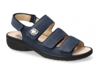 chaussure mobils velcro giorgina bleu jean